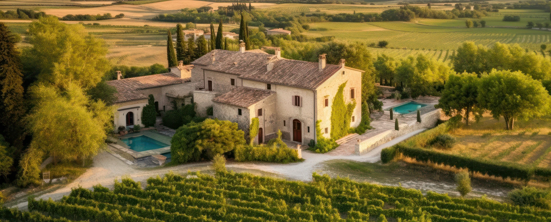 L’expertise immobilière de propriétés rurales et vignobles avec le Groupe Evalis, un cabinet d'experts judiciaires sur mesure et agréés auprès des tribunaux